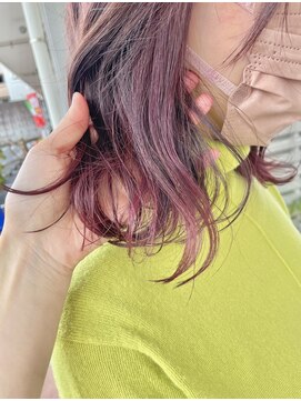 ヘアドレス ルチュラ(Hair dress LucuLa) 【ルチュラ折戸】カシスカラー×インナー