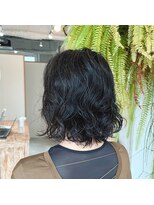 アクセヘアー 町田(acce hair)&nbsp;ナチュラルウェーブボブ