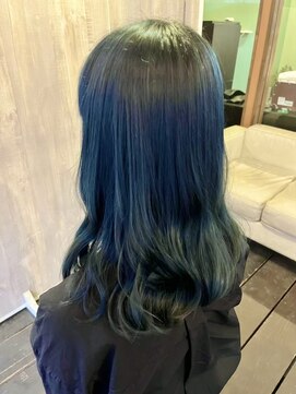 ココカラヘアー プラス(cococara‐hair plus) ブルーカラー/ブリーチ/透明感カラー