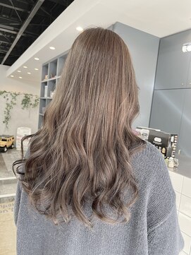 ネイビー(Navy) 【モテ×ツヤ髪】シアグレージュ