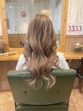 ハグ ヘアーサロン(HUG hair salon) ハイライトロング