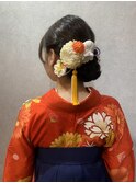 着物ヘアアレンジ☆