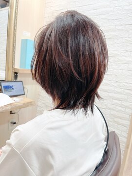 ミッシェル アフロート(michelle afloat) トップ立ち上がり動きレイヤー3～40代50代扱い易いCカーブカット