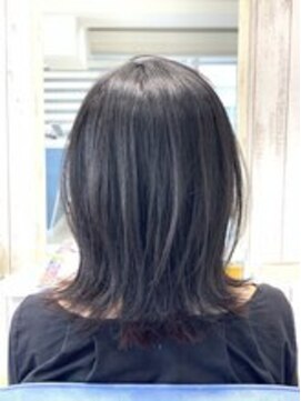 アストロ 大倉山(ASTRO) 外ハネ透明感ダークアッシュ
