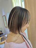 ゴカン(Gokan)&nbsp;アンブレラカラー×黒×ベージュ