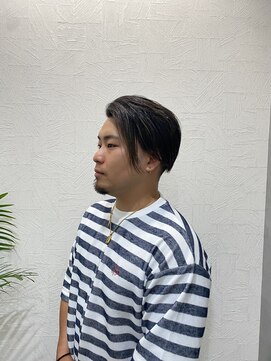 小谷理髪店 ソル(SOL) 『６：４パート分け＋耳かけ&垂れバング』