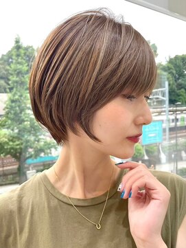 プルーヴ 秋葉原(prove) 30代40代大人女性/前髪ありショートボブ/ショートヘア/髪質改善