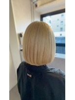 シアン(CYAN)&nbsp;#ハイトーン#ブリーチ#ブロンド#ホワイトブロンド#髪質改善