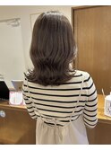 ミディアム×グレージュカラー♪/南行徳