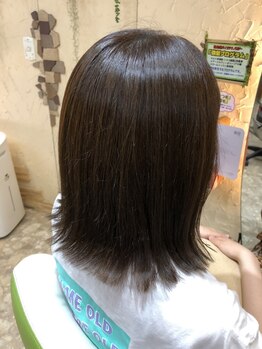 カミザイク 万里(kamizaiku BANRI)の写真/県内希少☆フュージョントリートメント/特許技術フレンチカットグラン認定!素髪を活かした自然な仕上りへ♪