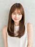 【髪質改善】カット+TOKIO DESIGN縮毛矯正+艶透明感カラー+COTA spa ￥21500