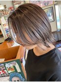 透け感ショート♪