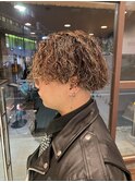 メンズミディアム ツイストスパイラルパーマ