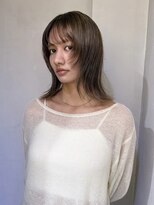 レクタ(recta)&nbsp;顔まわりレイヤー ミディアム 外はね 極細ハイライト