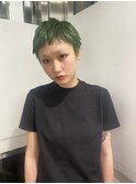 ベリーショート/ショートヘア/ショートカット/オン眉