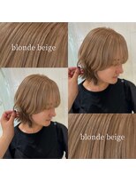 blonde beige