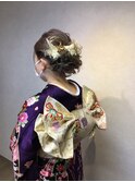 上品な振袖着付