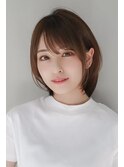 【GEEKS渋谷】ヌーディーベージュ/春カラー/レイヤーボブ/ウルフ