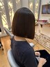 こだわりのドライカット＋艶トリートメント♪