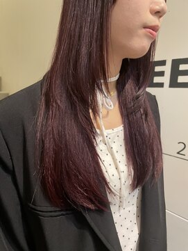 アイリー 名古屋(A/LEE) ボルドー/暖色カラー/ロングレイヤー