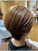 20代30代40代大人かっこいいハイライトブリーチ白髪ぼかし