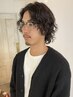 【メンズ限定!】カット＋パーマ＋アロマスパ＋マイクロバブル￥19800→￥16500