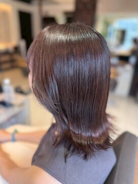 ヘアリゾート粋 ティガ 池袋店(tiga) ミディアムレイヤー/くびれミディアム/抜け感/垢抜け