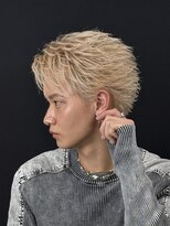 レグノバイグランツ 天神大名店(REGNO by GLANZ) フェザーショート/メンズブリーチ/メンズカラー/メンズヘア/天神