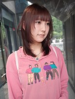 デコ(DECO)&nbsp;秋仕様！レッドブラウンにハッシュカット