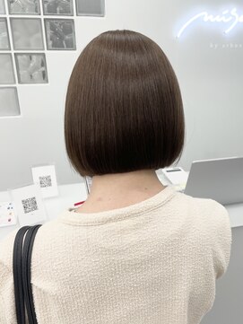 ミッシュバイアーバン(misch by urban.) 【KENTO】髪質改善ストレート×透明感カラー