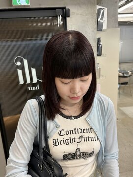 ウリ 横浜(uli) 【NAGOMI指名】カシスブラウン×ほんのりレイヤー