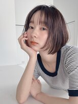 タス(tas) 前上がりボブ 似合わせカット顔周り顔まわり髪質改善
