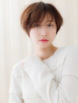 カバーヘア ブリス 大宮西口(COVER HAIR bliss)&nbsp;ショコラブラウン/マロンブラウン/ゆるふわショート/小顔カットe