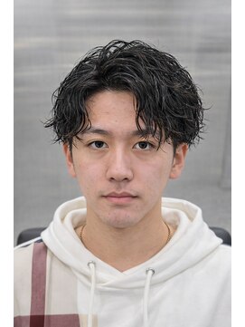 ウィールールピヴォクロス(WE RULE pivot cross) メンズ/パーマ/センターパート/マッシュ/無造作