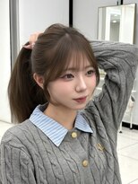 マウル 栄(MAEUL)&nbsp;丸型　卵型解消顔まわりカット　ワンホンレイヤー
