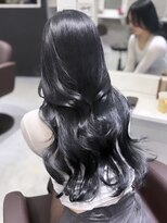 アウラ 近鉄八尾駅前店(Aura)&nbsp;韓国風ブルーブラック♪