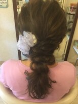ヘアーセット モコロ(Hair Set MOCORO) 編みおろし