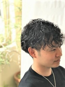 シャンプーアルファ(shampoo α) メンズパーマ