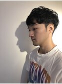 ツーブロックメンズマッシュスタイル