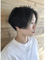 リブ(Lib)&nbsp;【Lib】センターパート×黒髪ショート