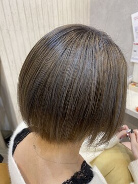 ヘアーサロン キー(Key) バレイヤージュアッシュ