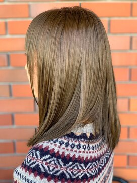 アークスヘアー 大人かわいい☆フェアリーな透明感&ツヤ感ブラウンベージュ