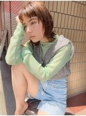 『　キャラメルベージュ×マッシュウルフ　』  ECOO