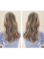 サロン クィ ベルジョーネ(SALON QUI BELLGIONE) 【ハイトーンベージュ】コントラストハイライト