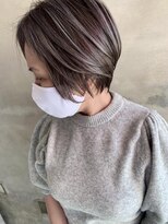 クレア 茅ヶ崎(CREA)&nbsp;パープルグレージュ×ハイライト