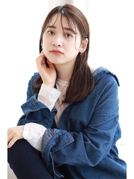 ビューティーアンドフリー ハチ(Beauty&Free 8 HACHI) オリーブベージュ×こなれミディ