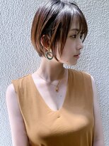 ラウンジ モリオ イケブクロ(Lounge MORIO Ikebukuro)&nbsp;【morio池袋】大人かわいい長めのショートヘア♪