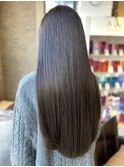 黒髪ロングストレート