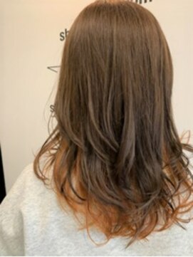 ヘアブランコブランコ 横浜(hair blanco_blanco) ボブウルフ/くびれヘア/グレージュカラー/ココアベージュ/横浜駅