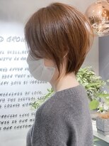 ロンドジェネルーズ 柏(Lond generous)&nbsp;【斉藤 航人】大人美人ショートボブ×かきあげ前髪カット